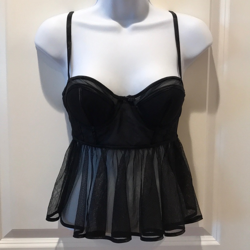 🖤Victoria's Secret Sheer Lingerie Top🖤